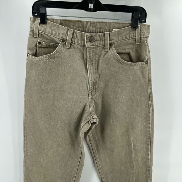 Levi’s orange tag vintage mens acid wash grey gray relaxed fit tapered leg jeans - Picture 5 of 12